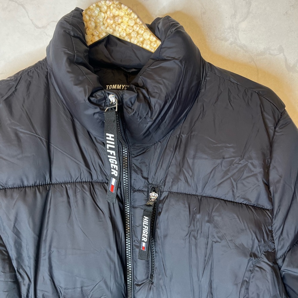 Tommy Hilfiger black puffer coat XXL